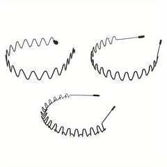 Wave Shape Headband Wavy Head Hoop for Women