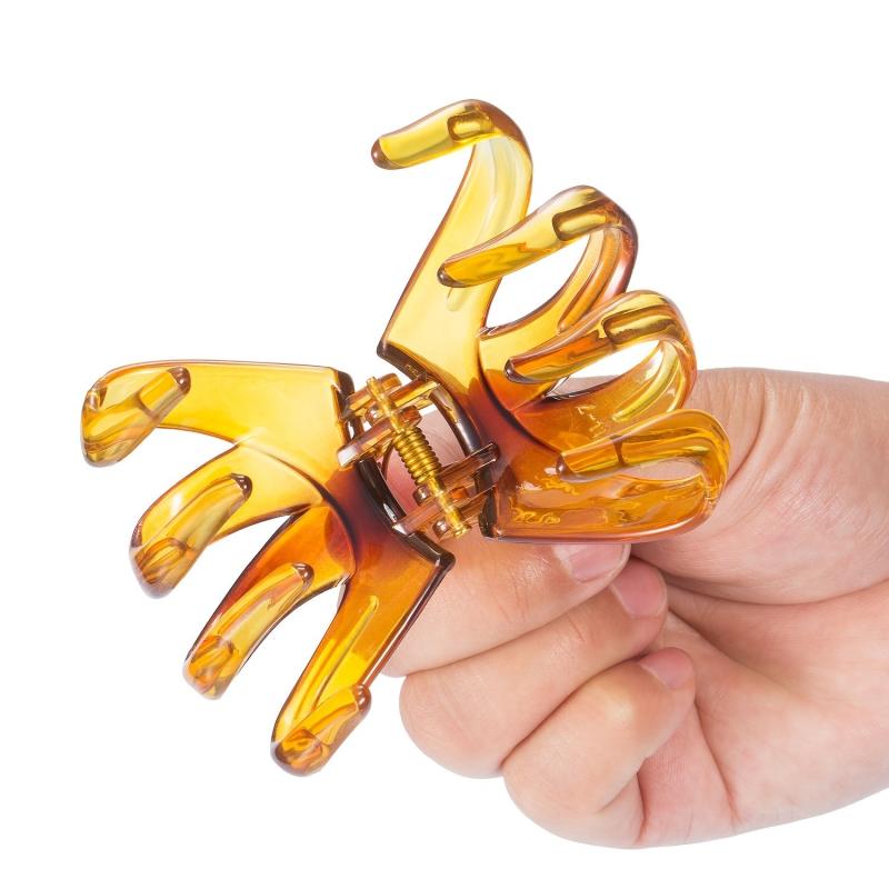 Octopus Spider Hair Claw Clip Strong Hold Grip Hair Jaw Clip For Thick Hair