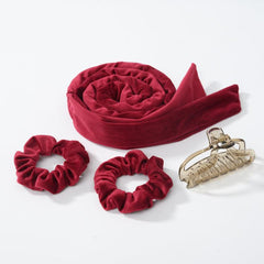 4PCS Heatless Curling Rod Headband No Heat Hair Curlers Lazy Bow Rollers