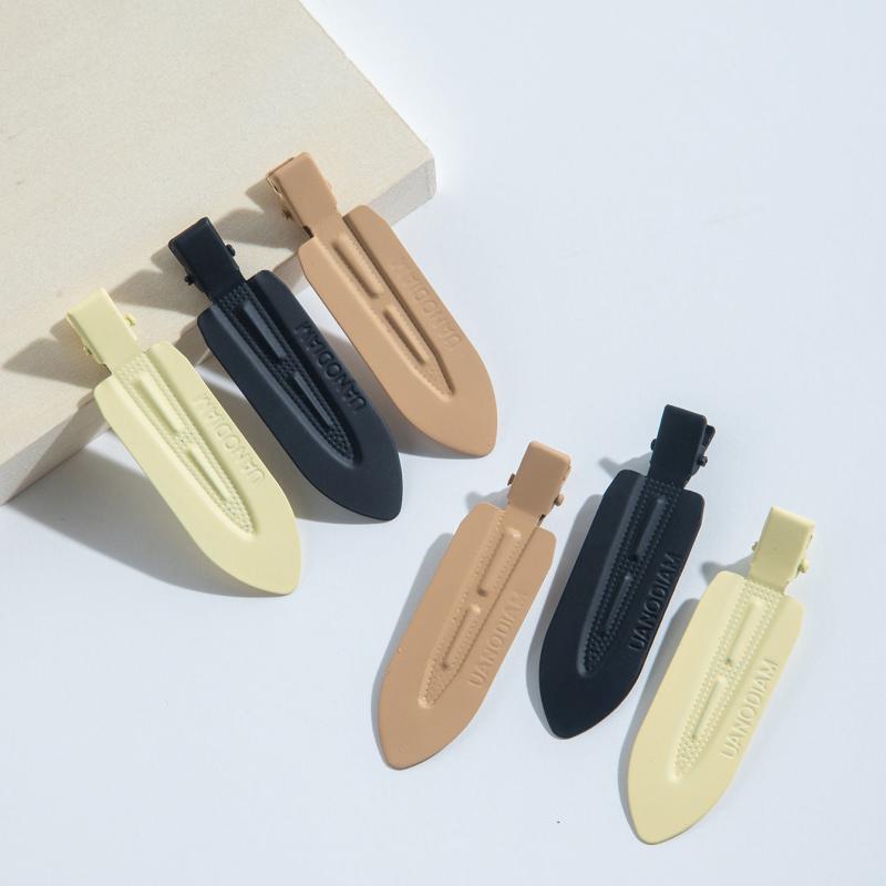 6pcs No Bend Hair Clips No Crease Hair Clip Barrettes For Styling Makeup