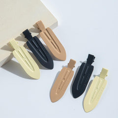 6pcs No Bend Hair Clips No Crease Hair Clip Barrettes For Styling Makeup