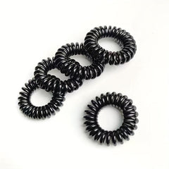 Spiral Hair Tie Style Hair Ring Elastic Ponytail Holder Hair Accessories