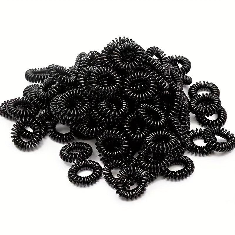 Spiral Hair Tie Style Hair Ring Elastic Ponytail Holder Hair Accessories