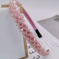 Crystal Hair Hoop Wide Brimmed Sweet Hair Accessories