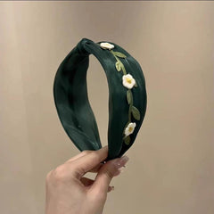 Wide Brimmed Hair Hoop Lily Flower Sweet Headband Hair Accessories