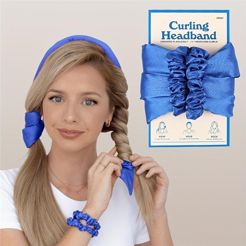 Heatless Curly Hair Headband Women's Sleep Curler