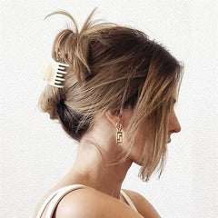 4pcs Small Hair Claw Clip Matte Non-slip Short Hair Accessories
