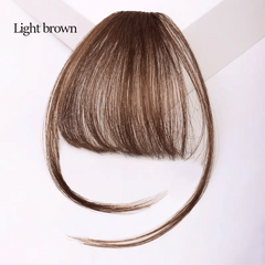 Synthetic Clip In Air Bangs Fringe Hair Extensions for Women Girls