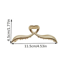 Metal Hair Claw Clips Non Slip Strong Hold Grip Hair Jaw Clip