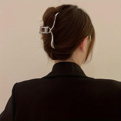 Metal Hair Claw Clips Non Slip Strong Hold Grip Hair Jaw Clip