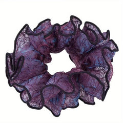 Solid Mesh Hair Rope Ponytail Holder Hair Accessories For Women Girls