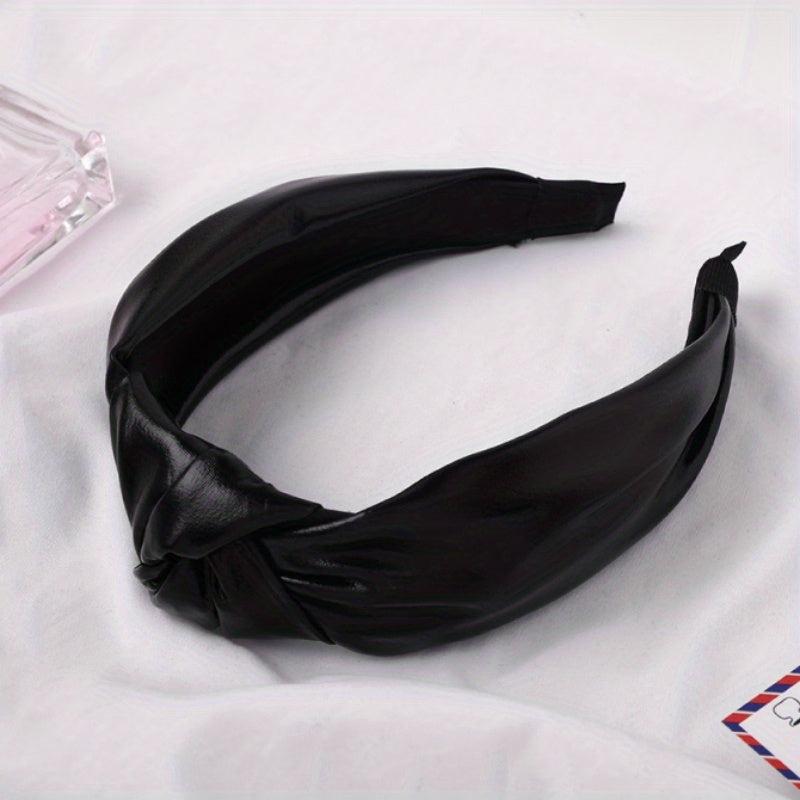 Cross Knotted Headband Wide Brimmed Head Hoop Hair Accessories