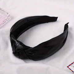 Cross Knotted Headband Wide Brimmed Head Hoop Hair Accessories