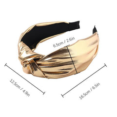 Cross Knotted Headband Wide Brimmed Head Hoop Hair Accessories