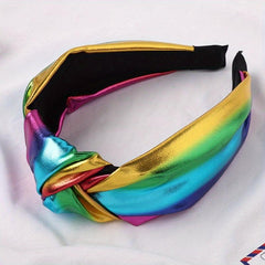 Cross Knotted Headband Wide Brimmed Head Hoop Hair Accessories