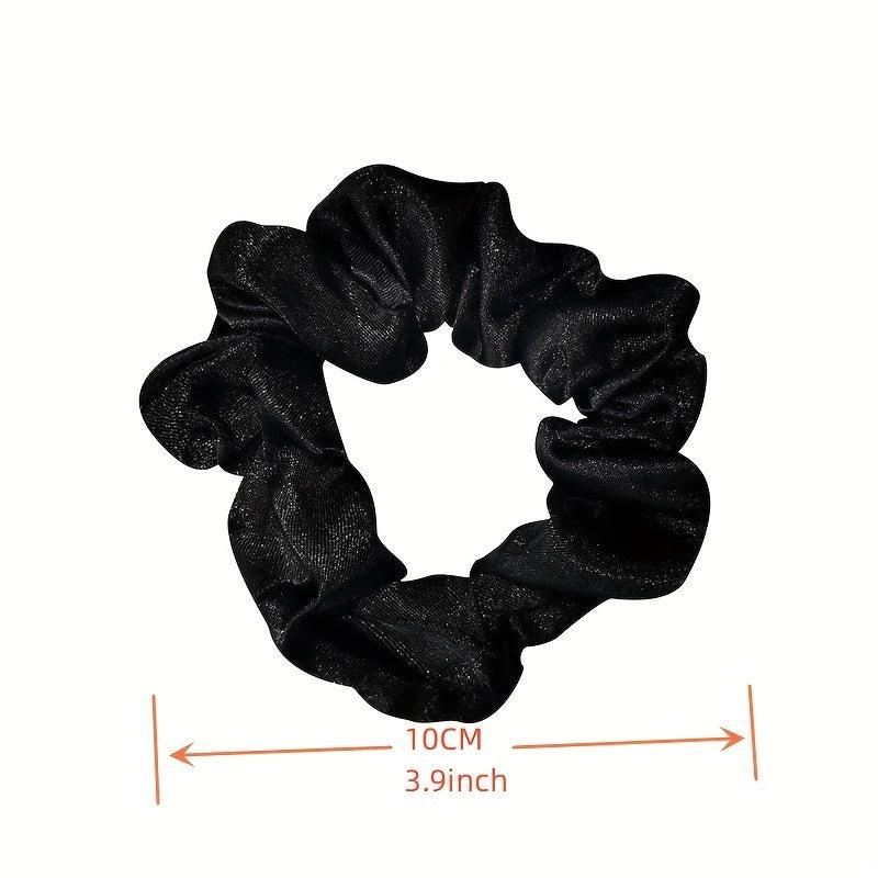 10 Pink Elastic Hair Ties All-match Hair Rope for Women Girls