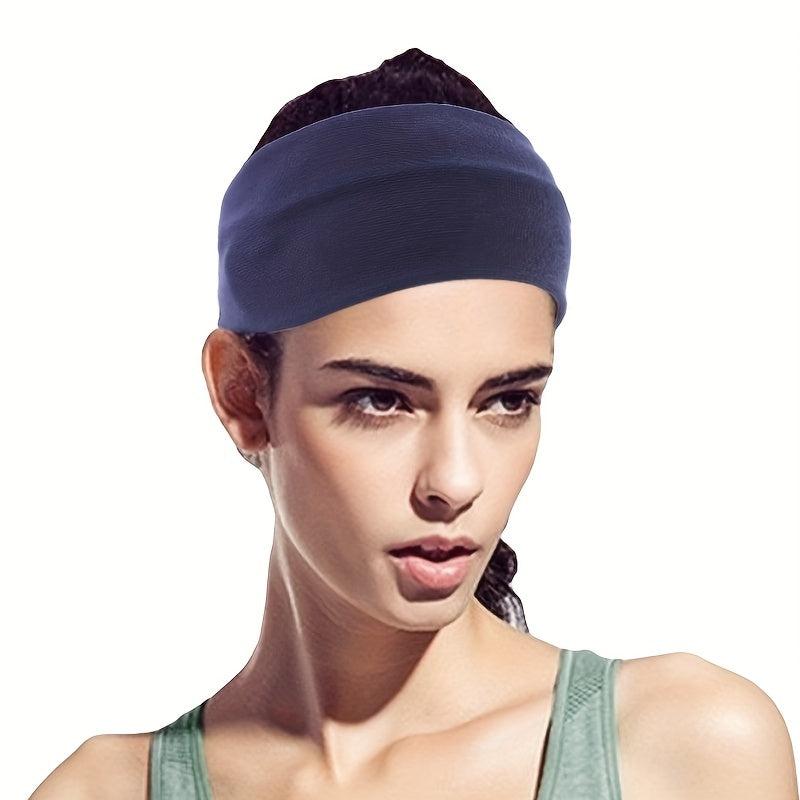 Women's Yoga Wide Brim Headband Turban Lady Elastic Sport Hair Band