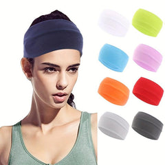 Women's Yoga Wide Brim Headband Turban Lady Elastic Sport Hair Band