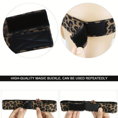 Leopard Headband Elastic Lace Band for Wig Closure Frontal