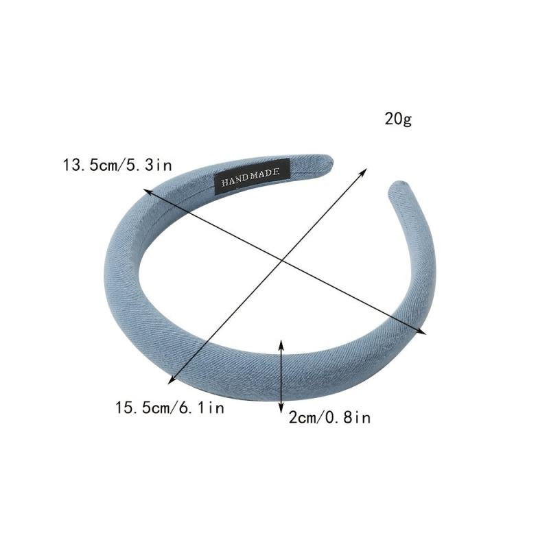 Soft Fabric Headband Hair Bands with Solid Colors