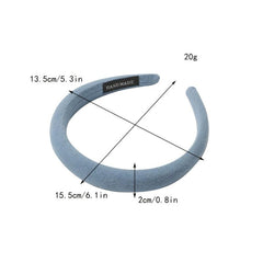 Soft Fabric Headband Hair Bands with Solid Colors