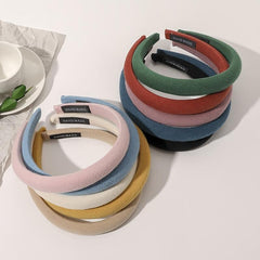 Soft Fabric Headband Hair Bands with Solid Colors