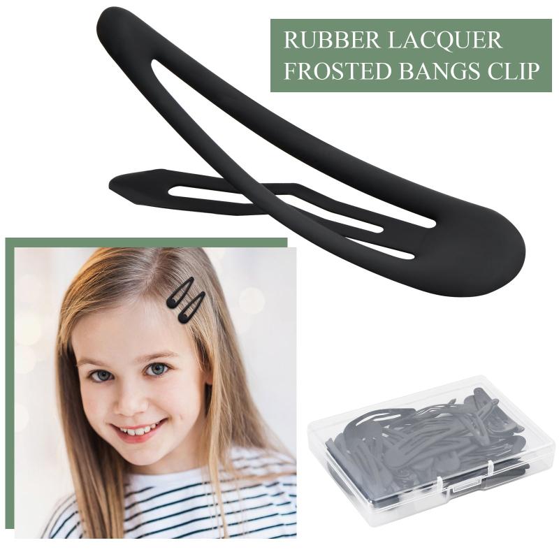 30pcs Large Metal Snap Hair Clips for Women Girls Hair Accessories