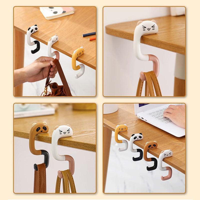 Cute Animal Adhesive Hooks for Hanging Items