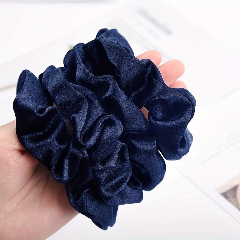10pcs Silk Scrunchies Satin Hair Ties Elastic Hair Accessories