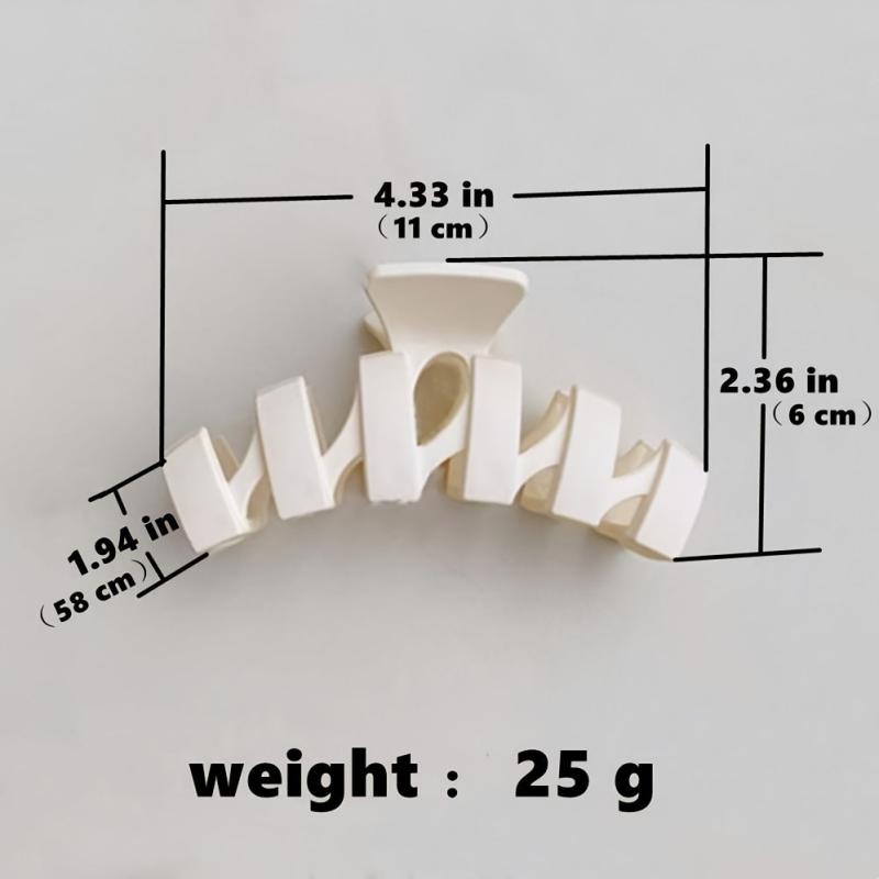 Strong Hold Oversize Hair Claw Clip Non Slip Hair Jaw Clip