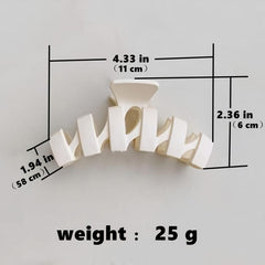 Strong Hold Oversize Hair Claw Clip Non Slip Hair Jaw Clip