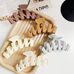 Strong Hold Oversize Hair Claw Clip Non Slip Hair Jaw Clip