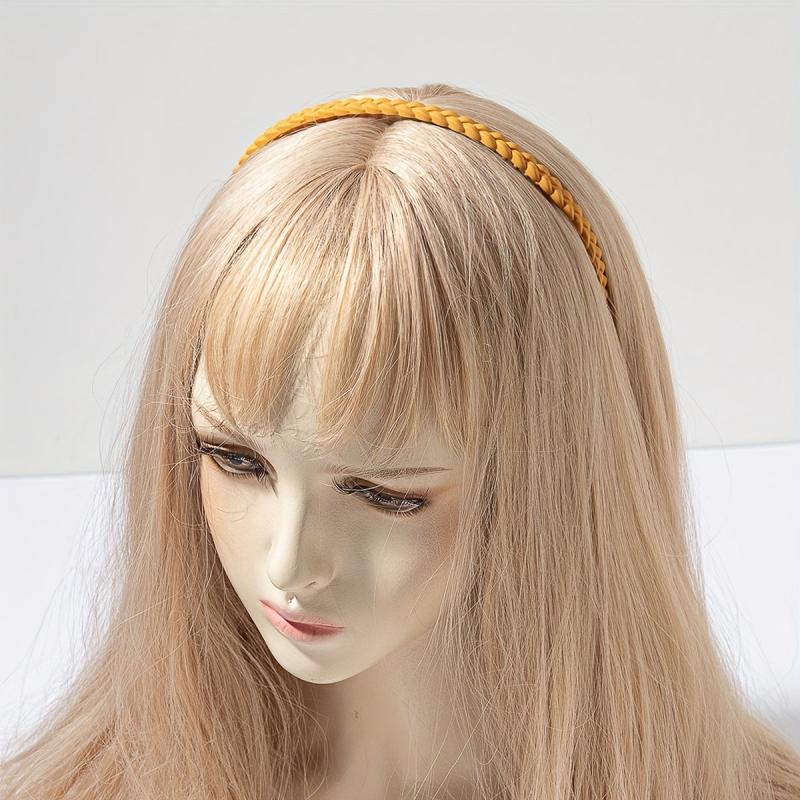 6PCS Multicolor Wavy Hair Band Plastic Headbands Hair Hoop Accessory