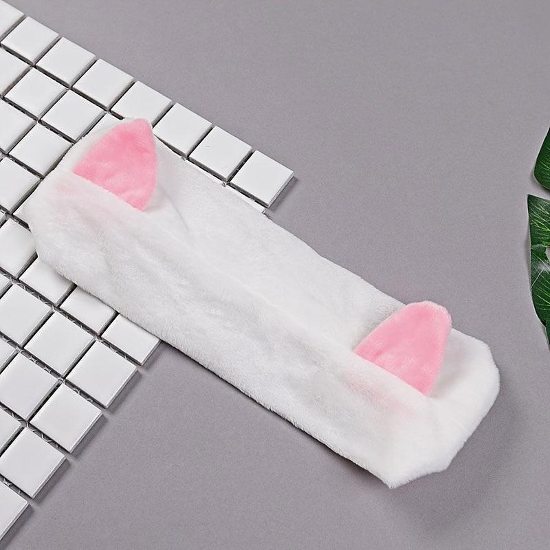 Cat Ear Headbands Fluffy Makeup Head Bands