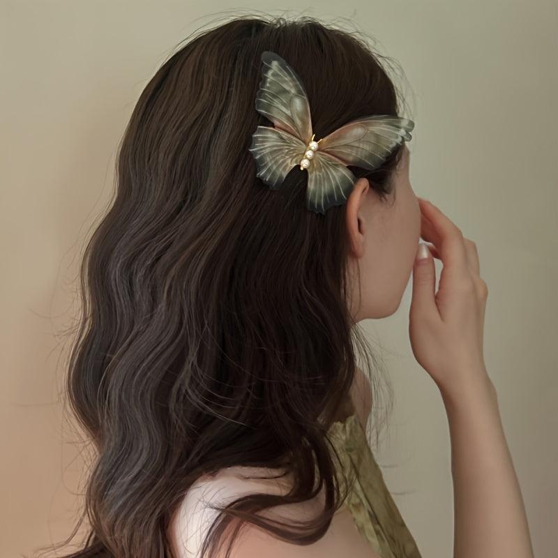 2pcs Butterfly Hairpins Vintage Hair Accessories