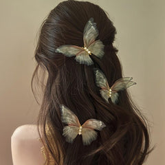 2pcs Butterfly Hairpins Vintage Hair Accessories