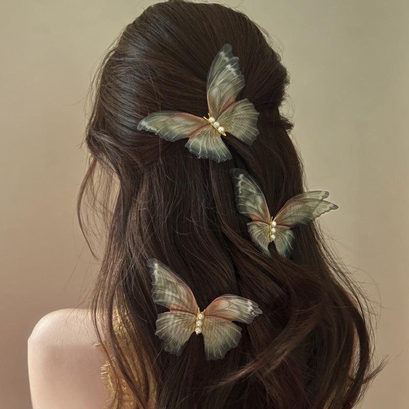 2pcs Butterfly Hairpins Vintage Hair Accessories