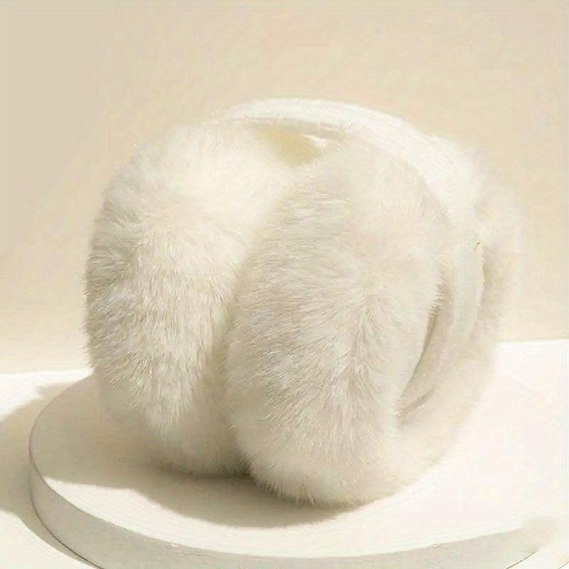 Christmas Plush Earmuffs Warm Winter Girl Earmuffs For Cycling