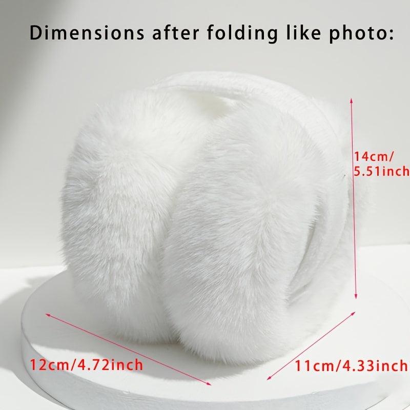 Christmas Plush Earmuffs Warm Winter Girl Earmuffs For Cycling