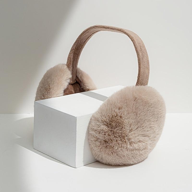 Christmas Plush Earmuffs Warm Winter Girl Earmuffs For Cycling