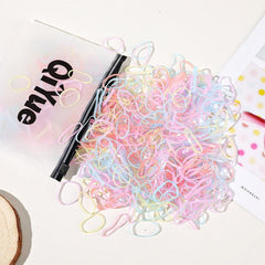 500pcs Girls Hair Accessories Elastic Hair Bands Headband Children Ponytail Hold