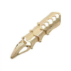 1Pcs Retro Knuckle Nails Bendable Finger Alloy Ring Men Women Jewelry Gift