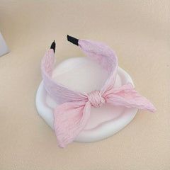 Bow Knotted Headband Hair Band For Girls Women Wide Headband