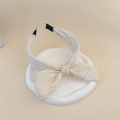 Bow Knotted Headband Hair Band For Girls Women Wide Headband