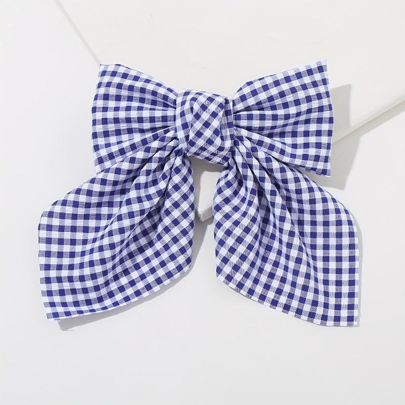 2pcs Bow Decor Hair Clip French Barrette Minimalist Headwear