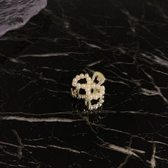 Small Faux Pearl Hair Claw Side Clip Bangs Clip