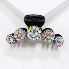 Crystal Hair Claw Vintage Shark Claw Jewelry Ponytail Holder