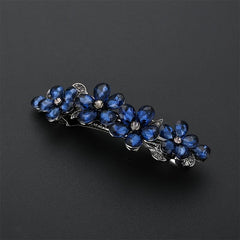 Rhinestone Hair Clips Barrette Floral Hair Accessories