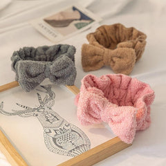 Coral Fleece Headband for Spa Facial