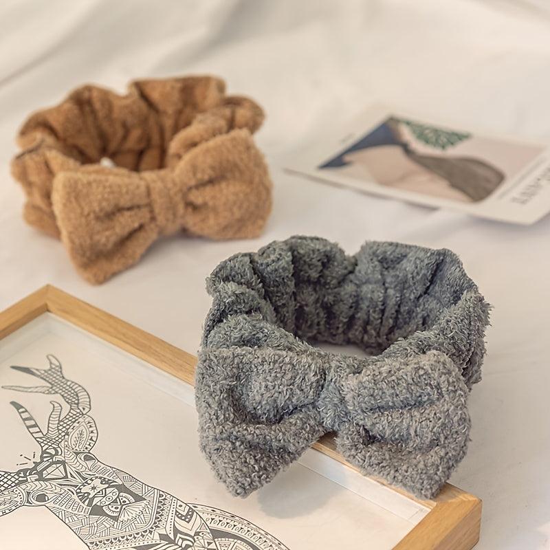 Coral Fleece Headband for Spa Facial